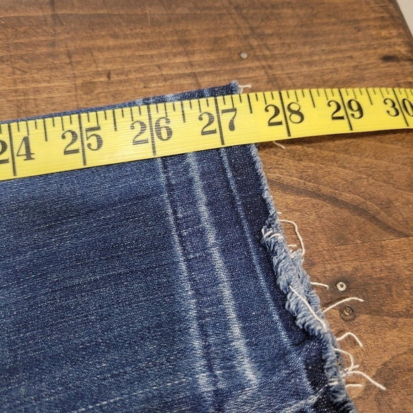EUC Madewell Jeans Women's sz 27 9" High Riser Skinny Skinny Raw Hem Ankle Jean - Picture 11 of 11
